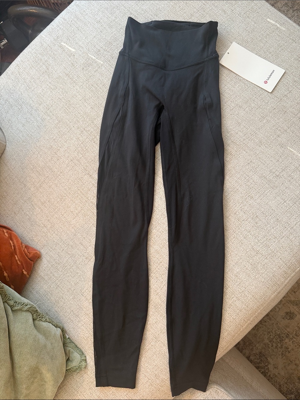 NWT lululemon Nulu High-Rise Leggings Mesh Panels Tight 25” - 0